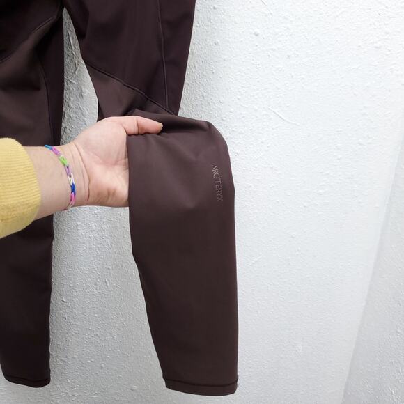 ARC'TERYX Nylon Blend Eggplant Leggings Base Layer Outdoor Pants - Picture 9 of 12
